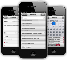 iphone apps for busy attorneys
